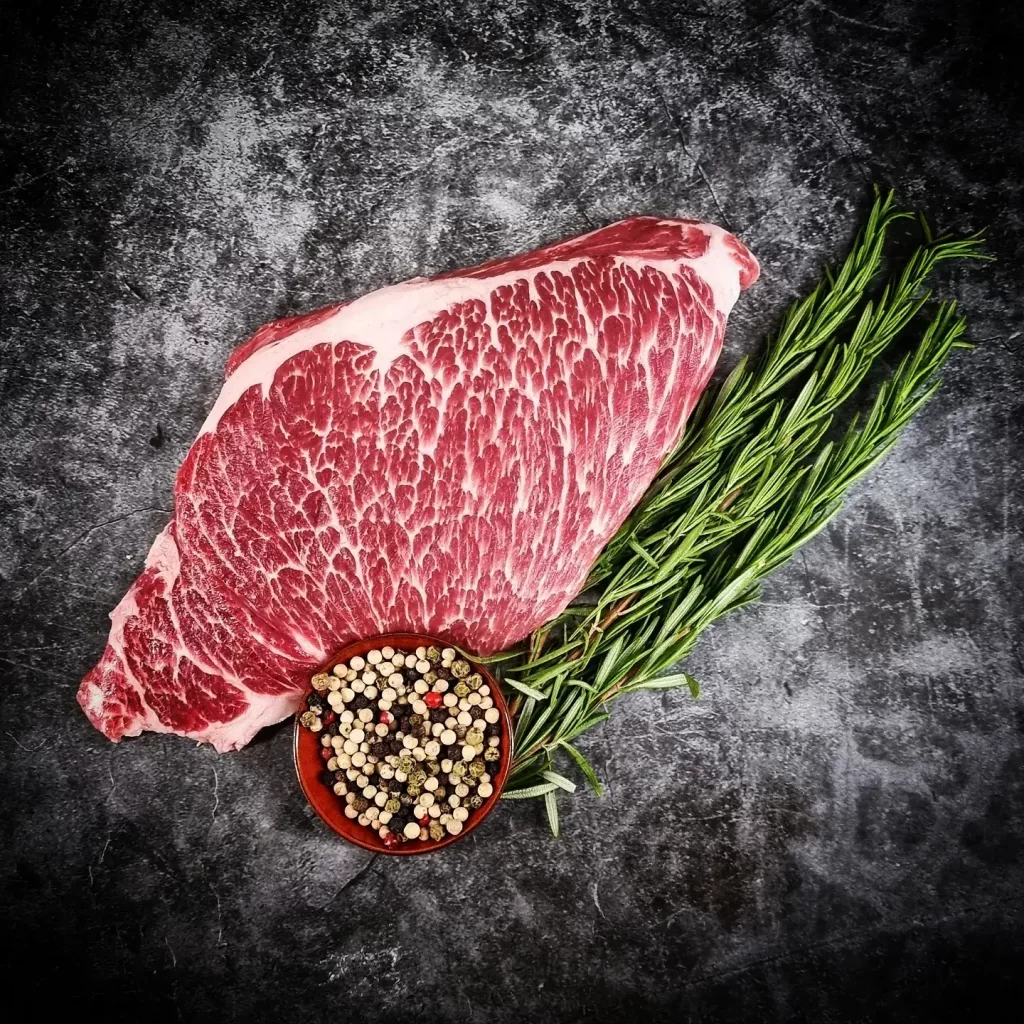 Iberico presa vlees bij Keurslager De Meulder – sappig, gemarmerd varkensvlees met intense smaak en ambachtelijke herkomst